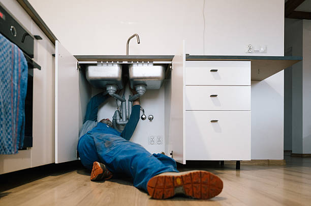 Professional Plumbing technician working in Onalaska, WI